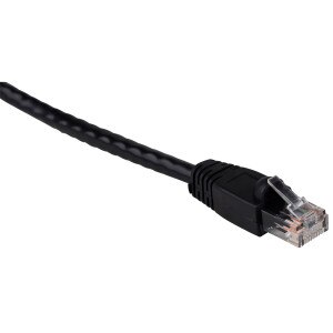 Cat 6 UTP Ethernet Network Patch Cable 550 MHz 0.5 ft. Black